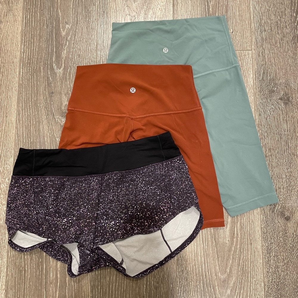 Lululemon shorts bundle size small